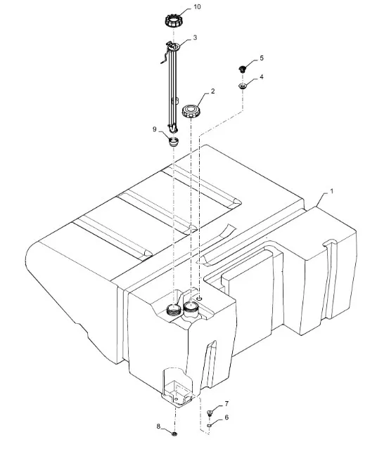 87601305 - гайка